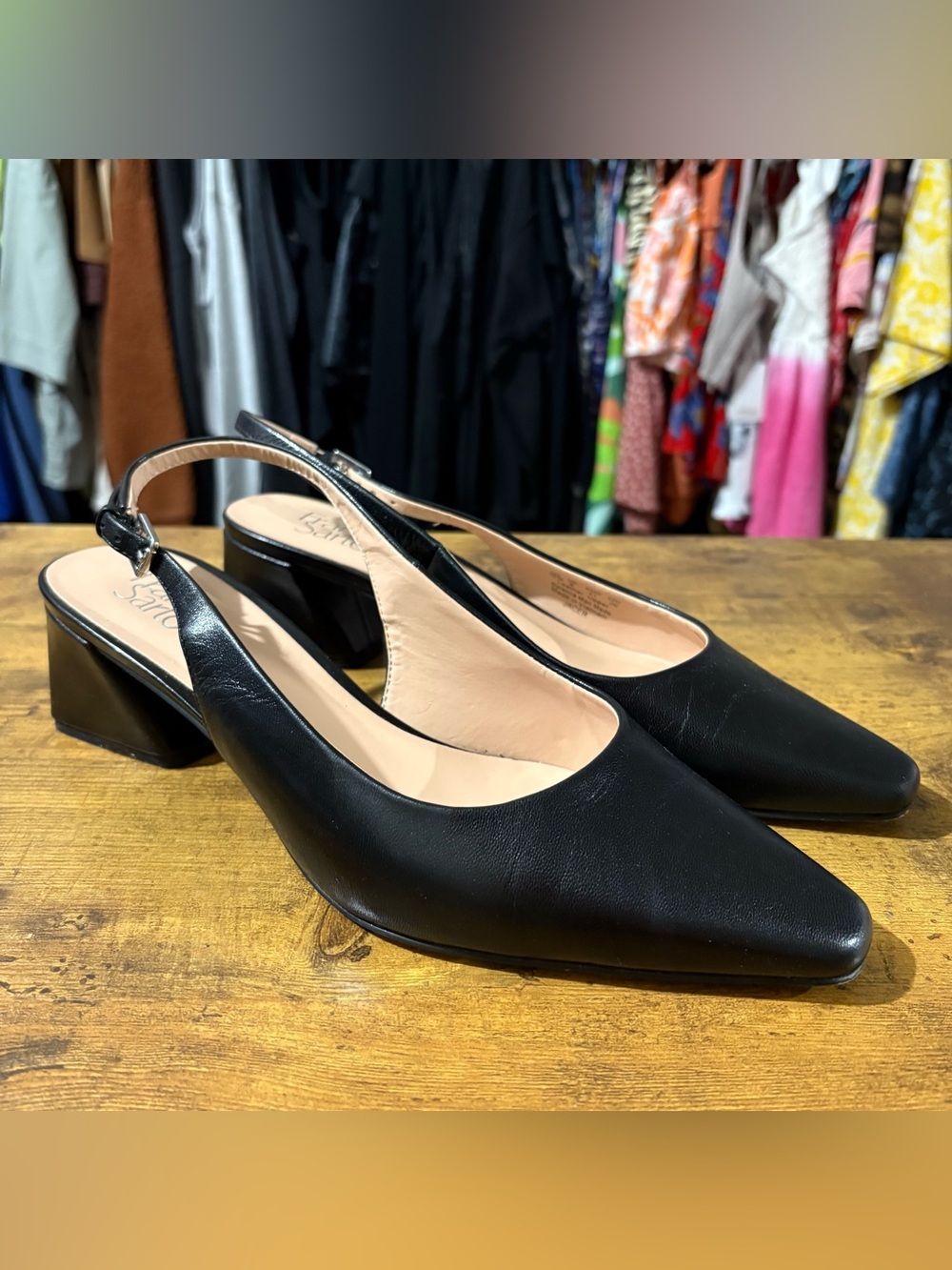 Franco Sarto Jacer Pump in Black Size 10